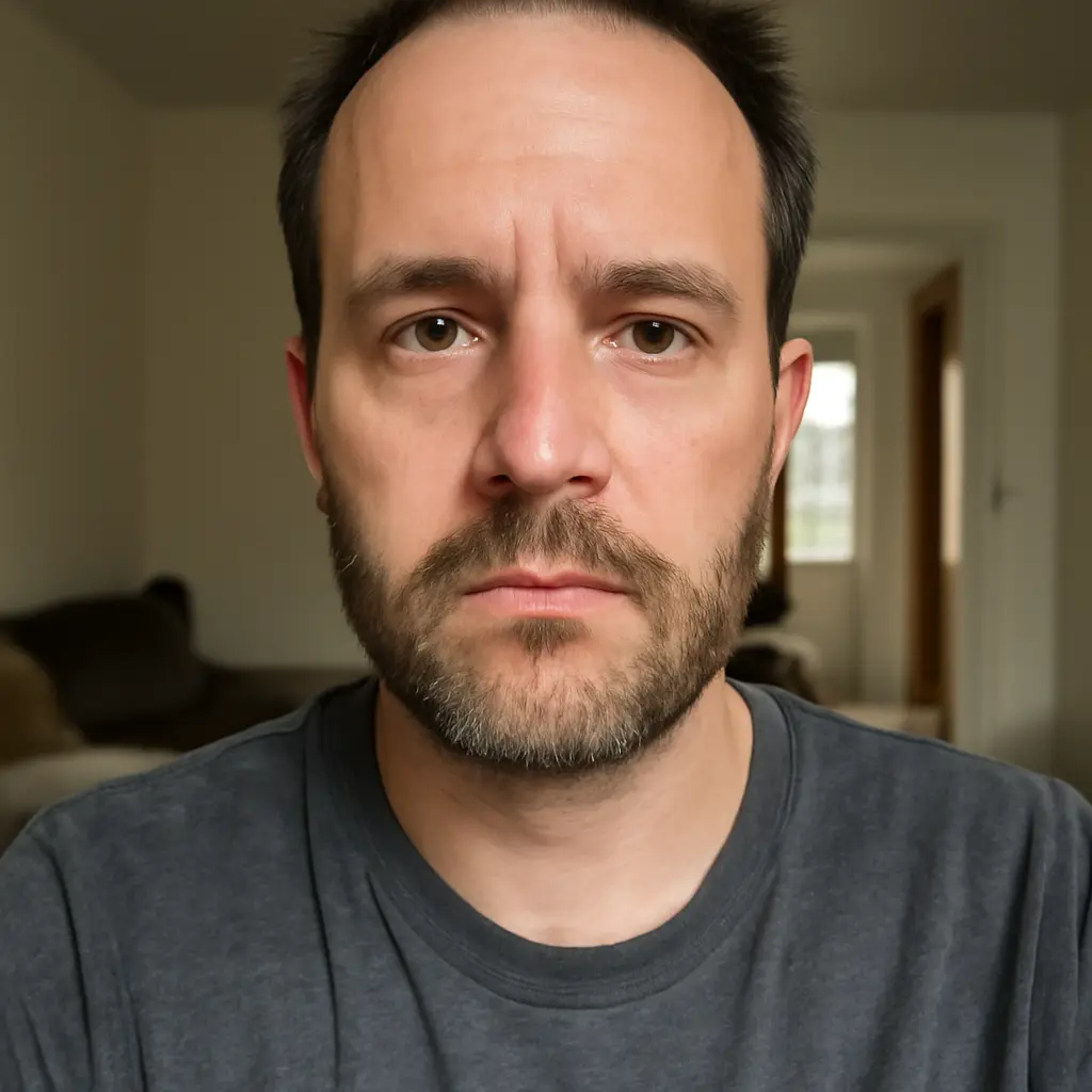 AI-generated fictional portrait