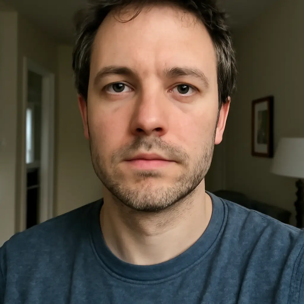 AI-generated fictional portrait